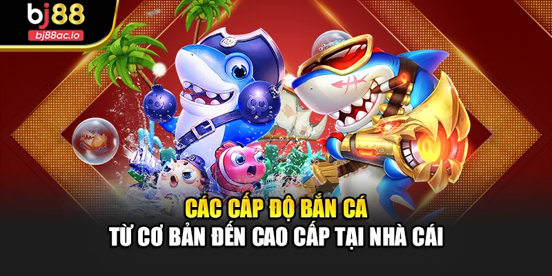Các cấp độ bắn cá từ cơ bản đến cao cấp tại nhà cái
